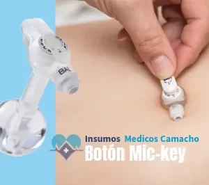 Botón MIC-KEY en México original para gastrostomía