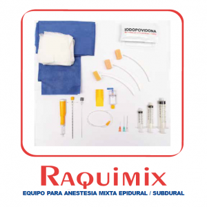 Equipo para Anestesia Epidural y Subdural