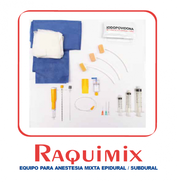 Equipo para Anestesia Epidural y Subdural